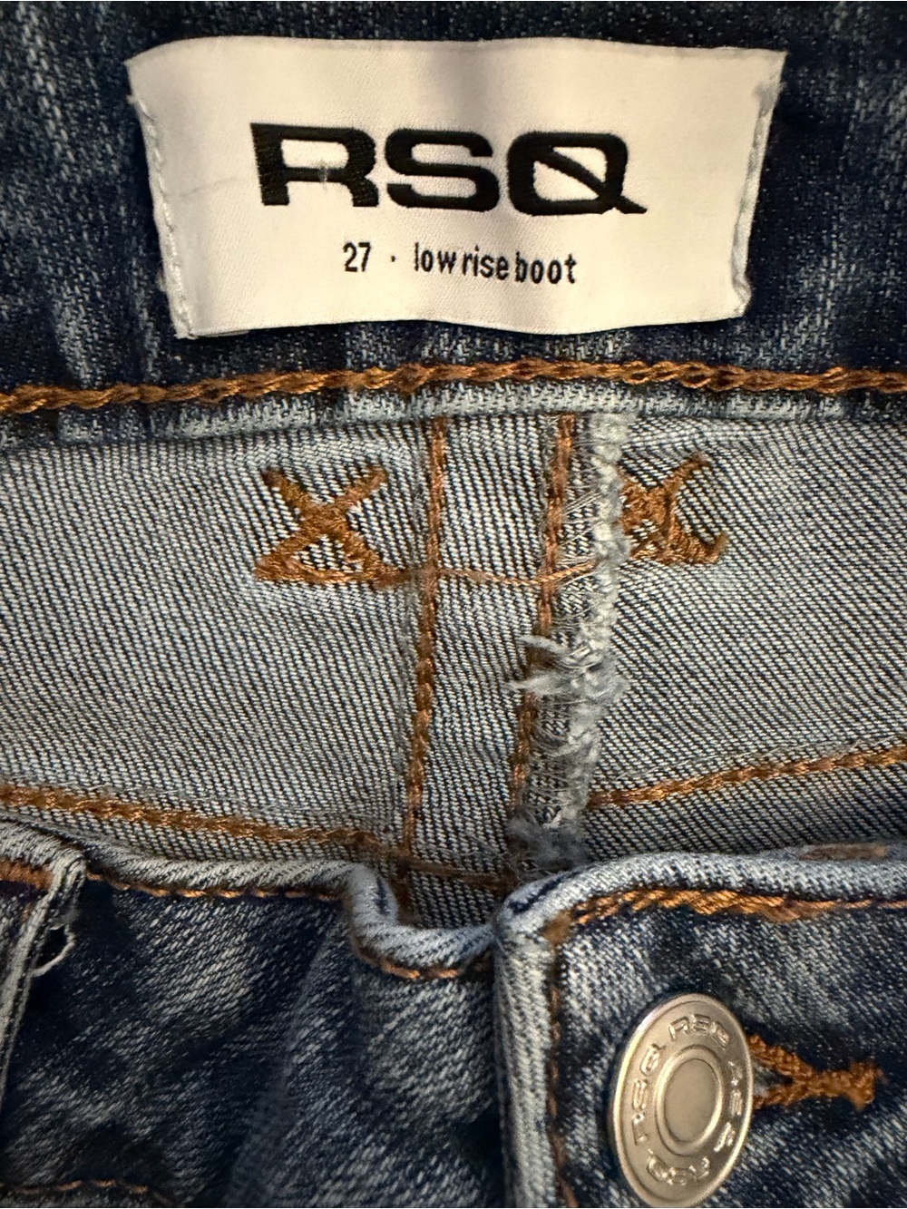 RSQ Low Rise Bootcut Size 27 - Picture 6 of 7